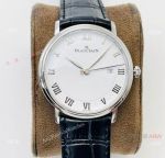 Swiss Replica Blancpain Villeret Ultraplate White Dial 9015 Watch